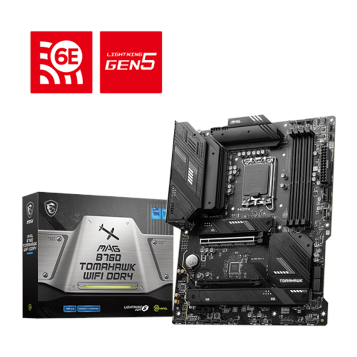 مادربرد ام اس آِی MSI MAG B760 TOMAHAWK WIFI DDR4 